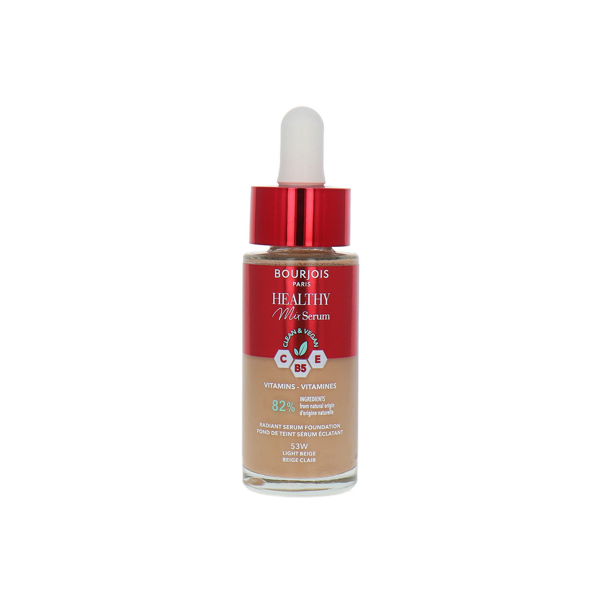Bourjois Healthy Mix Serum Foundation - 53W Light Beige