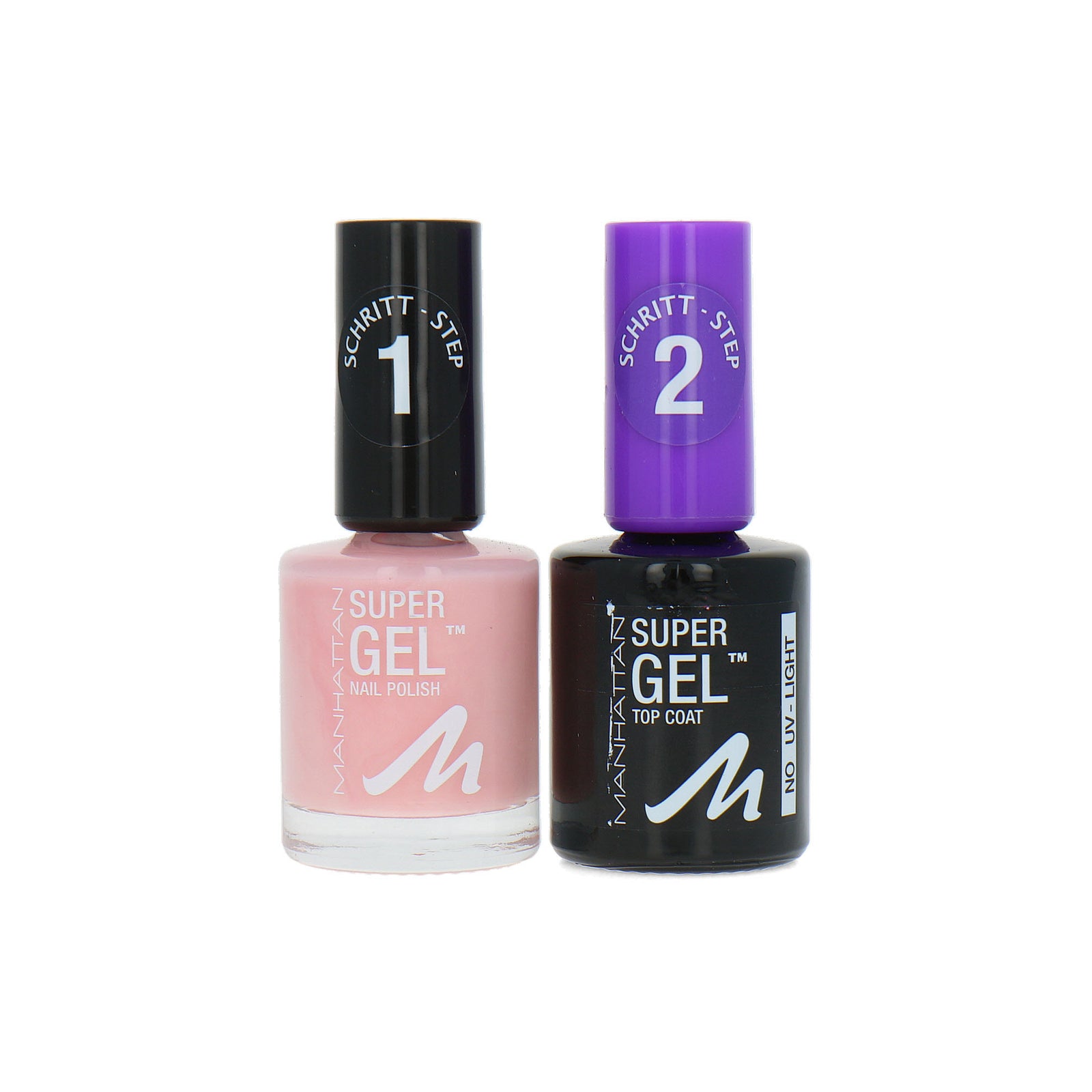 Manhattan Super Gel Duo Nagellak - 225 Sweet Side + topcoat