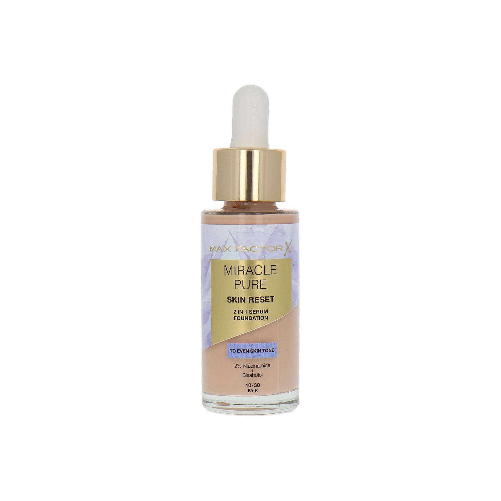 Max Factor Miracle Pure Skin Reset 2in1 Serum Foundation - 10-30 Fair