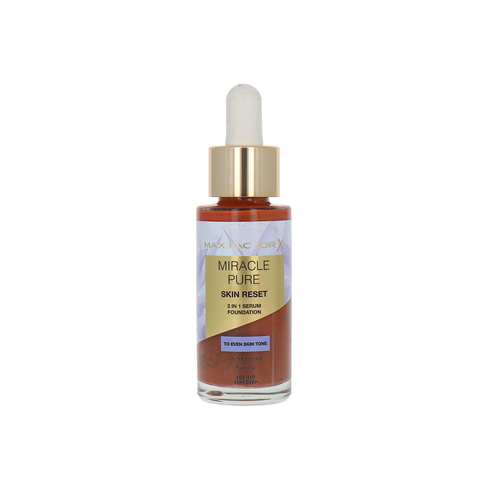 Max Factor Miracle Pure Skin Reset 2in1 Serum Foundation - 100-110 Very Deep