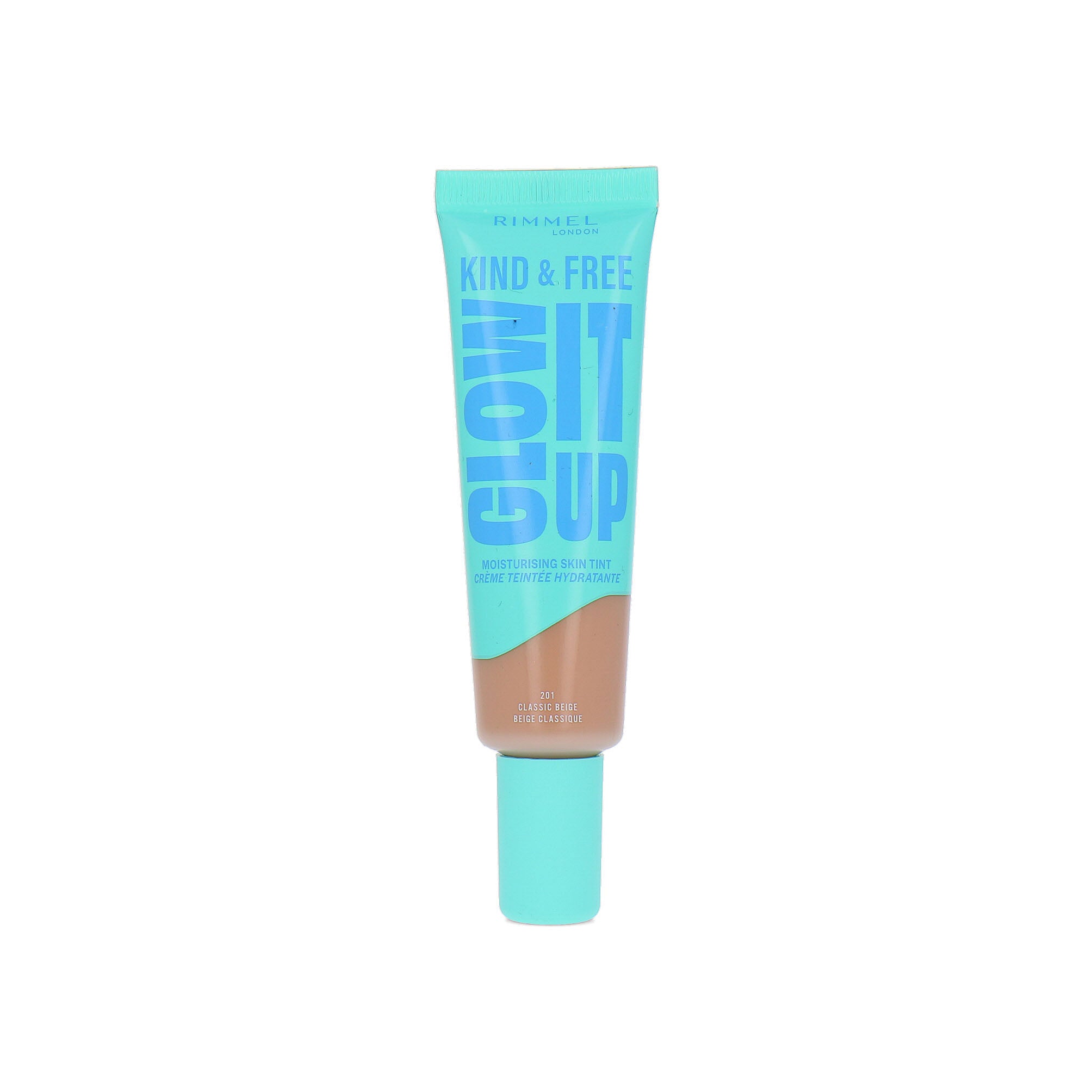 Rimmel Kind & Free Glow It Up Moisturising Skin Tint - 201 Classic Beige