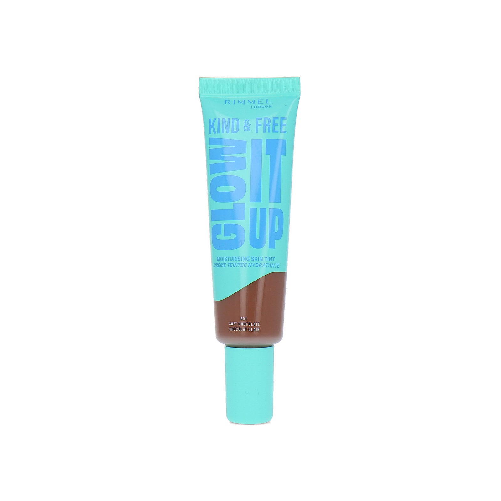 Rimmel Kind & Free Glow It Up Moisturising Skin Tint - 601 Soft Chocolate