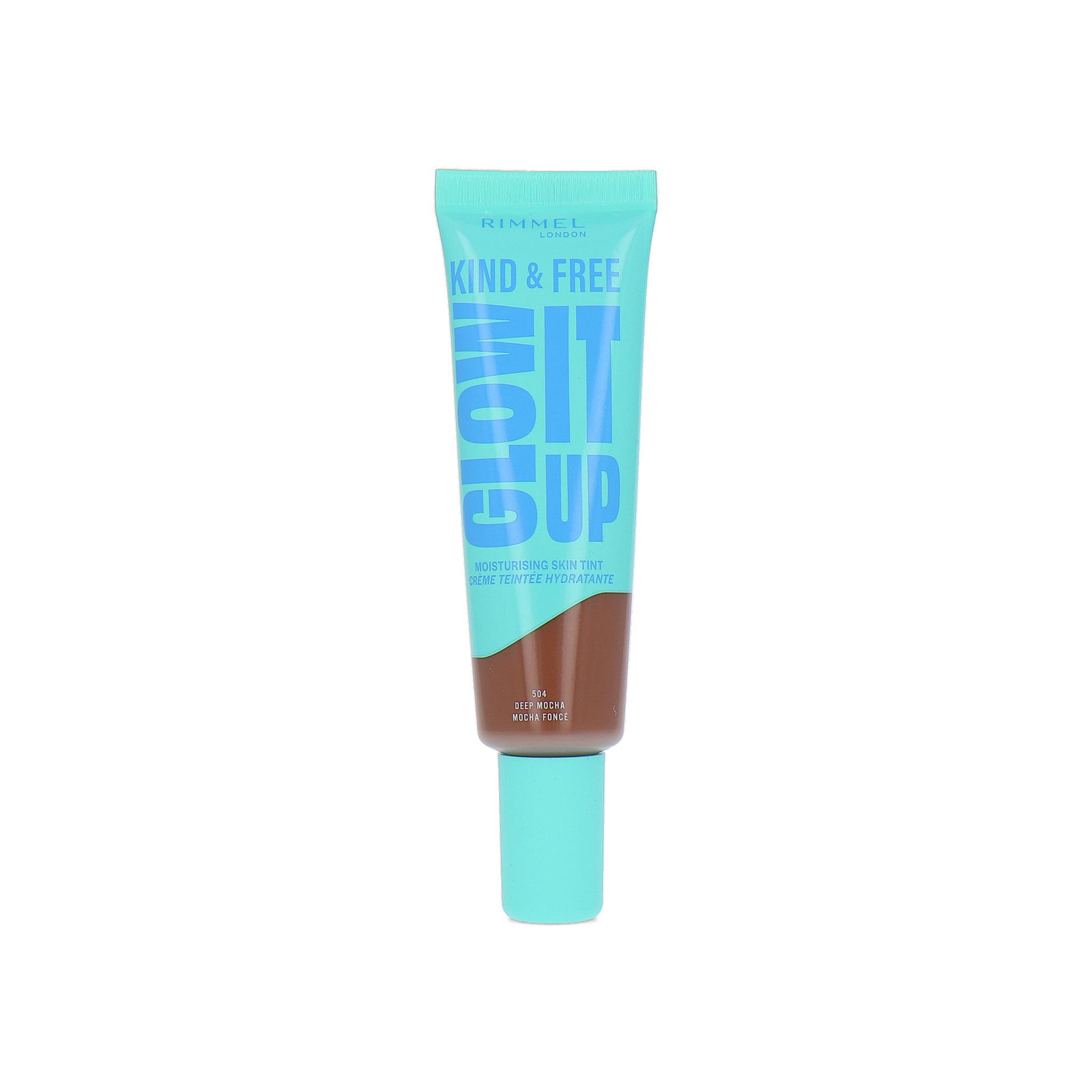 Rimmel Kind & Free Glow It Up Moisturising Skin Tint - 504 Deep Mocha