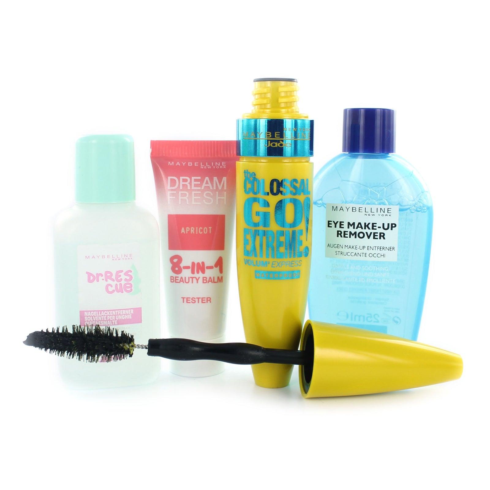 Maybelline Travel Kit The Colossal Mascara - Black Waterproof
