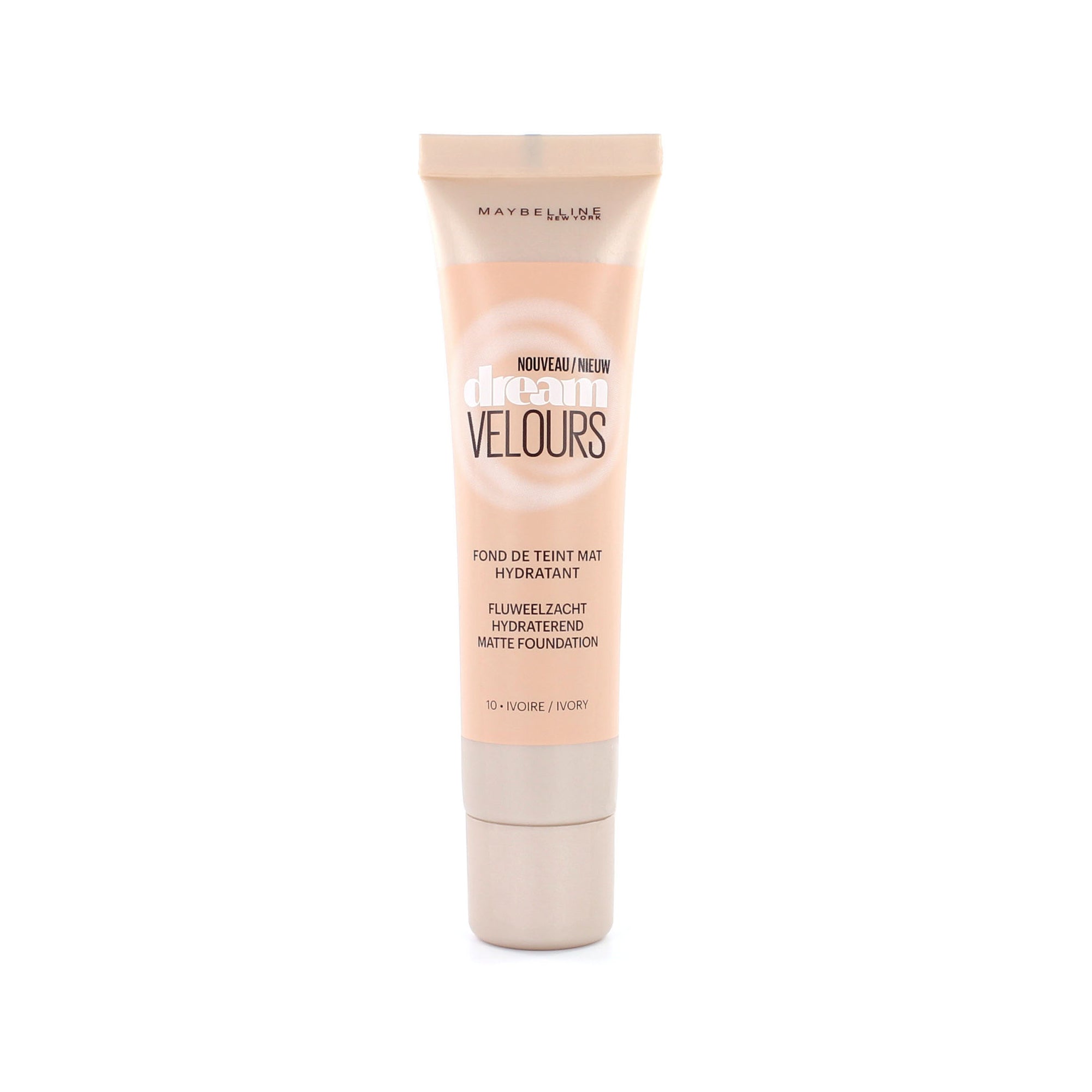 Maybelline Dream Velours Matte Foundation - 10 Ivory