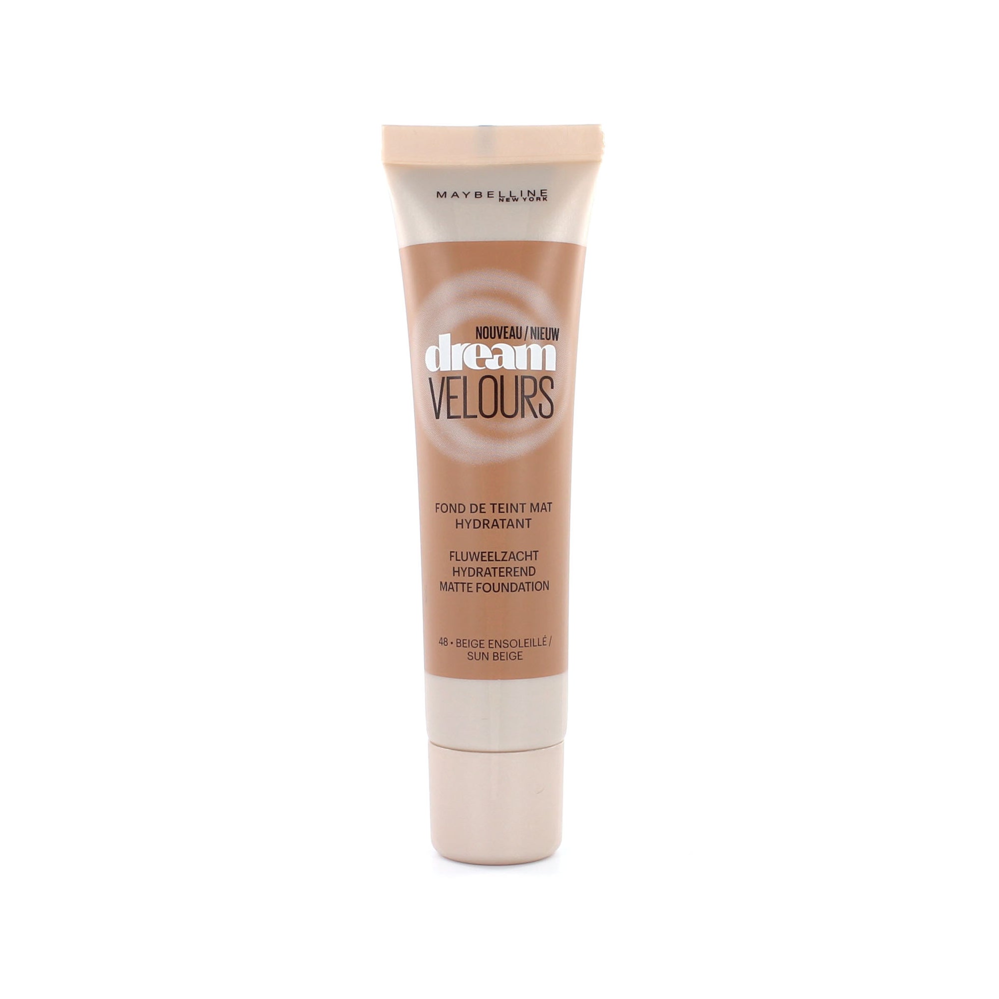 Maybelline Dream Velours Matte Foundation - 48 Sun Beige