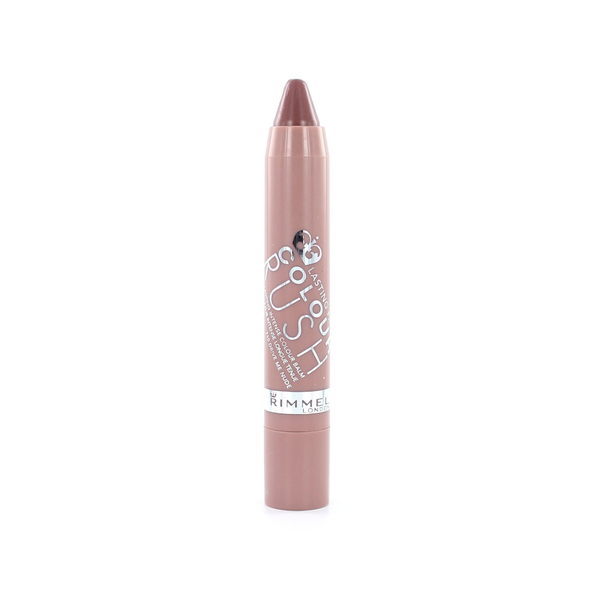 Rimmel Lasting Finish Colour Rush Lip Balm - 710 Drive Me Nude