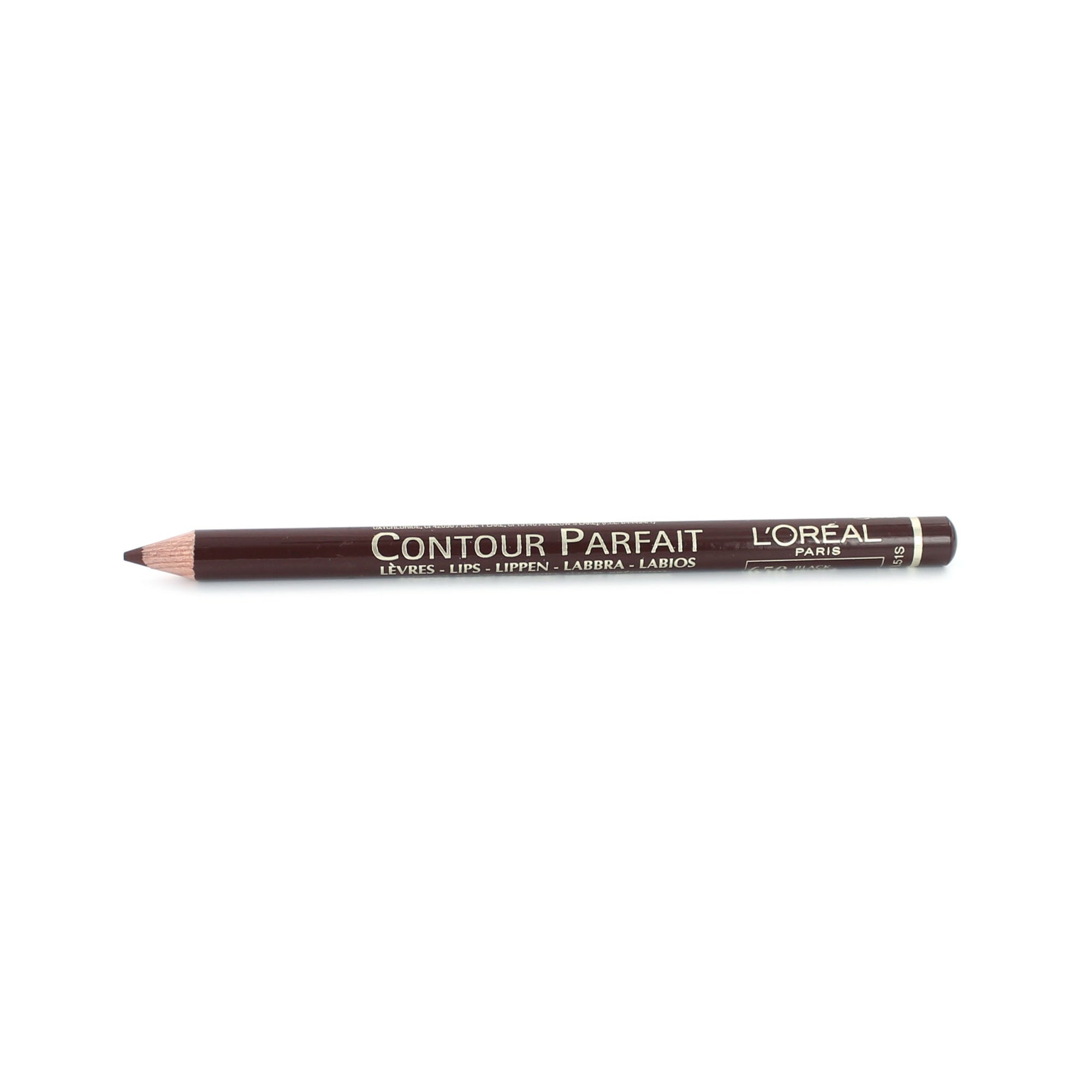 L'Oréal Contour Parfait Lipliner - 650 Black Brown