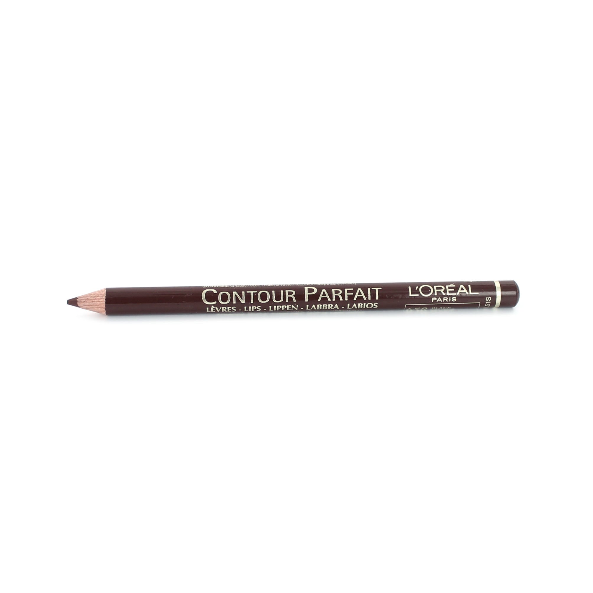 L'Oréal Contour Parfait Lipliner - 650 Black Brown