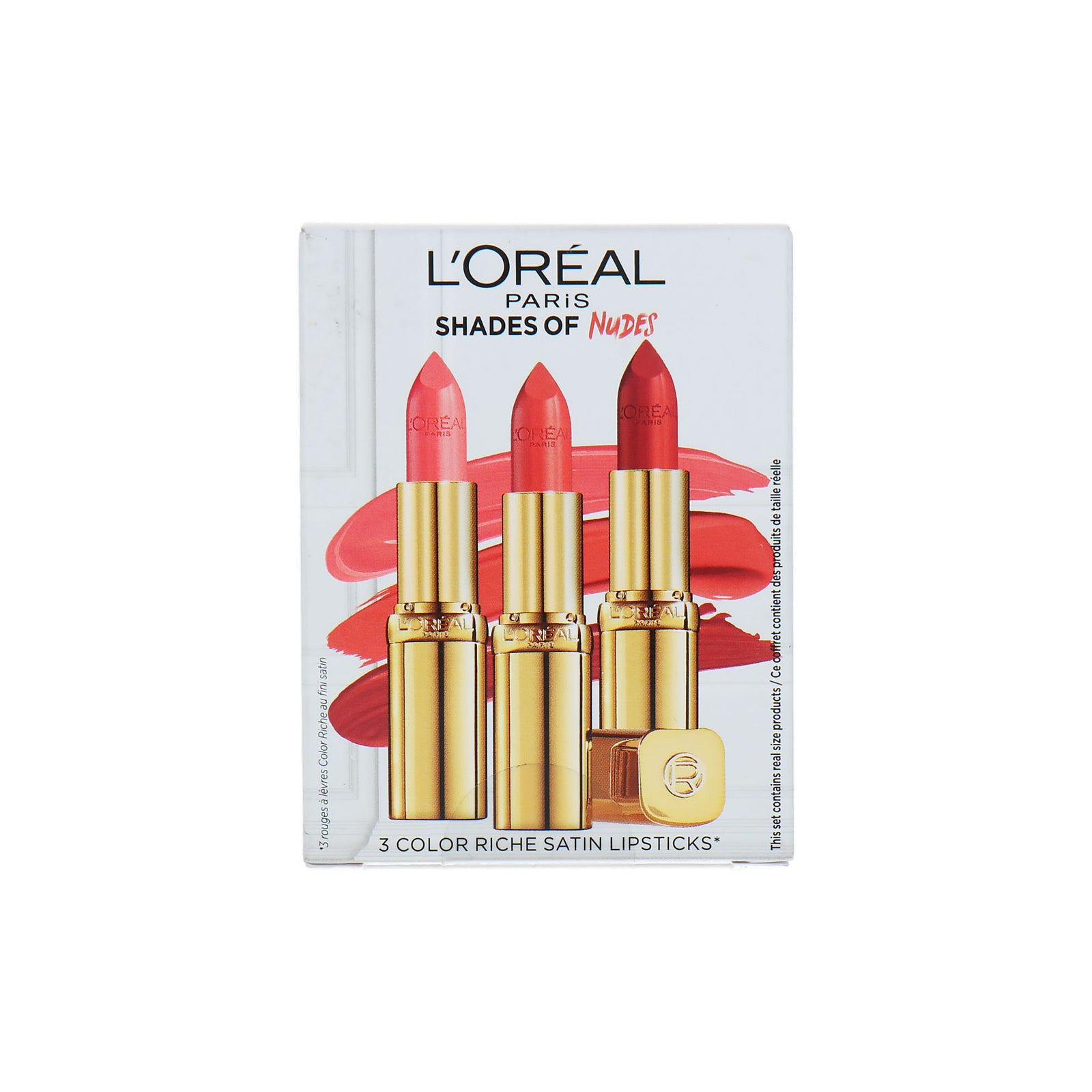 L'Oréal Shades of Nudes Lipsticks cadeauset - 303-235-214