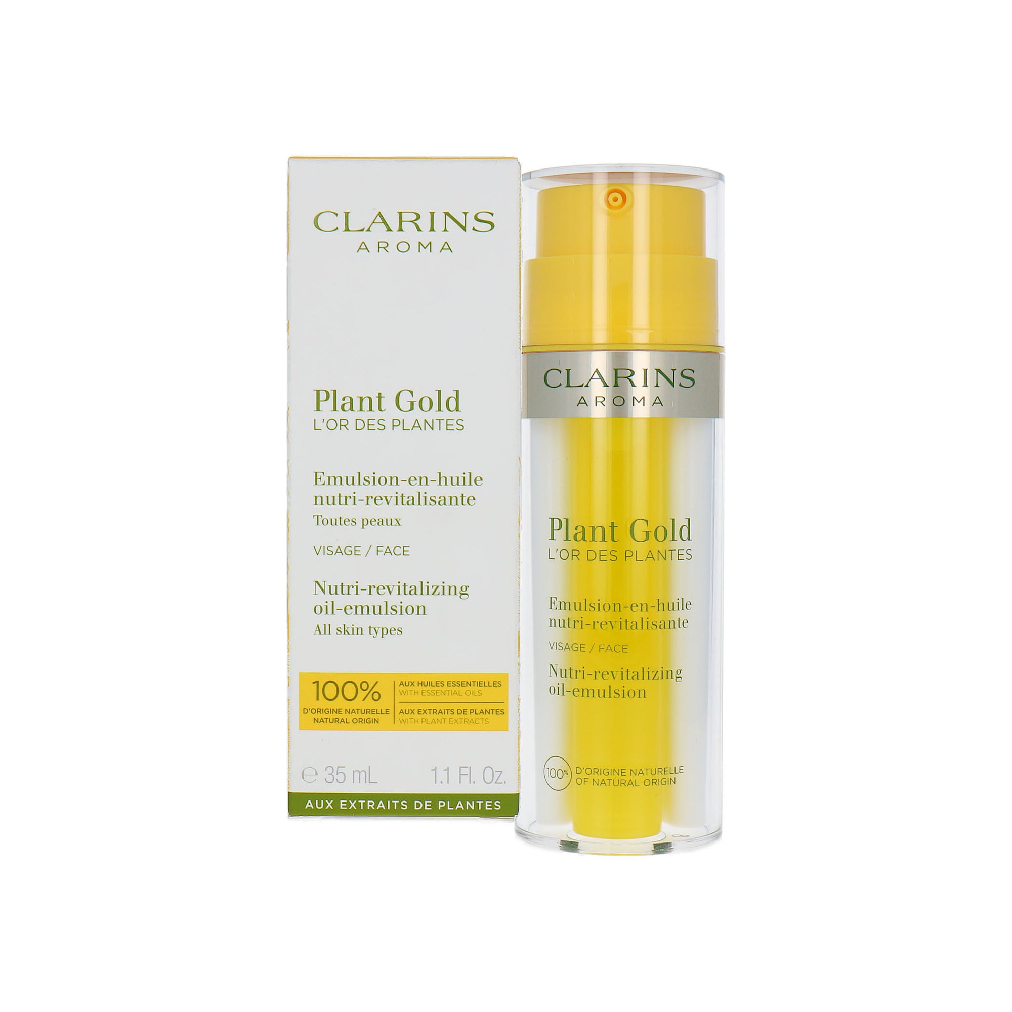 Clarins Plant Gold Nutri-Revitalizing Oil-Emulsion