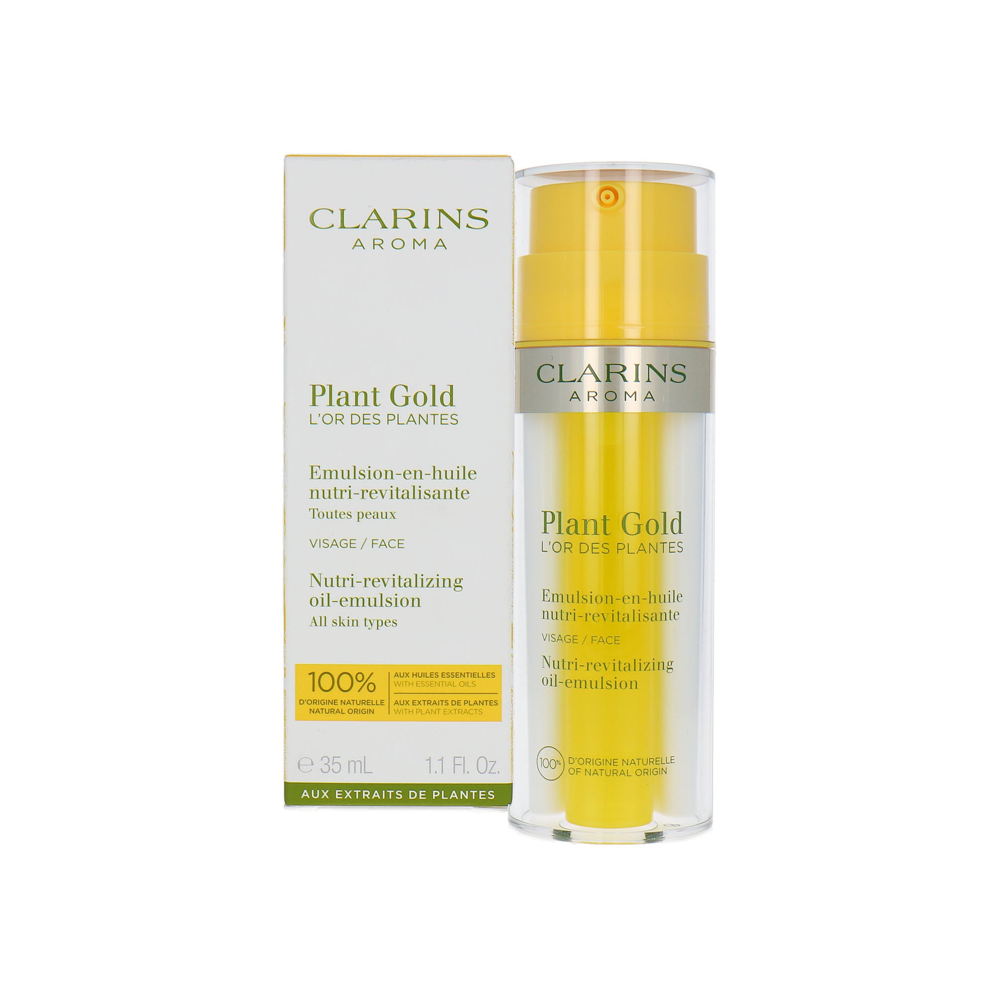 Clarins Plant Gold Nutri-Revitalizing Oil-Emulsion