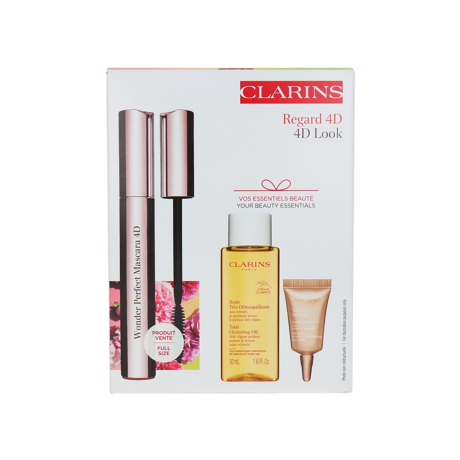 Clarins Regard 4D Look Cadeauset - 61 ml
