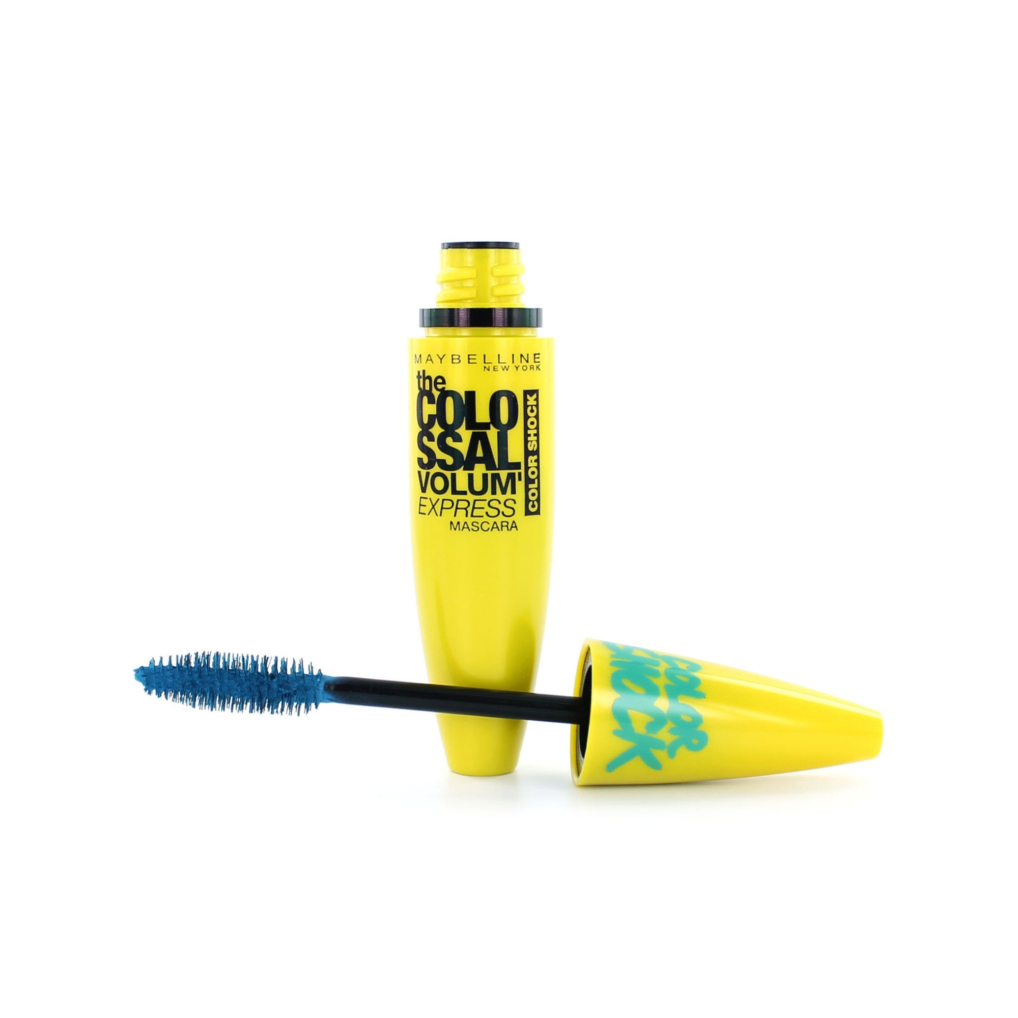 Maybelline Volum'Express The Colossal Color Shock Mascara - Electric Turquoise