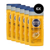 Nivea Men Boost 24H Fresh Effet Shower Gel - 6 x 250 ml