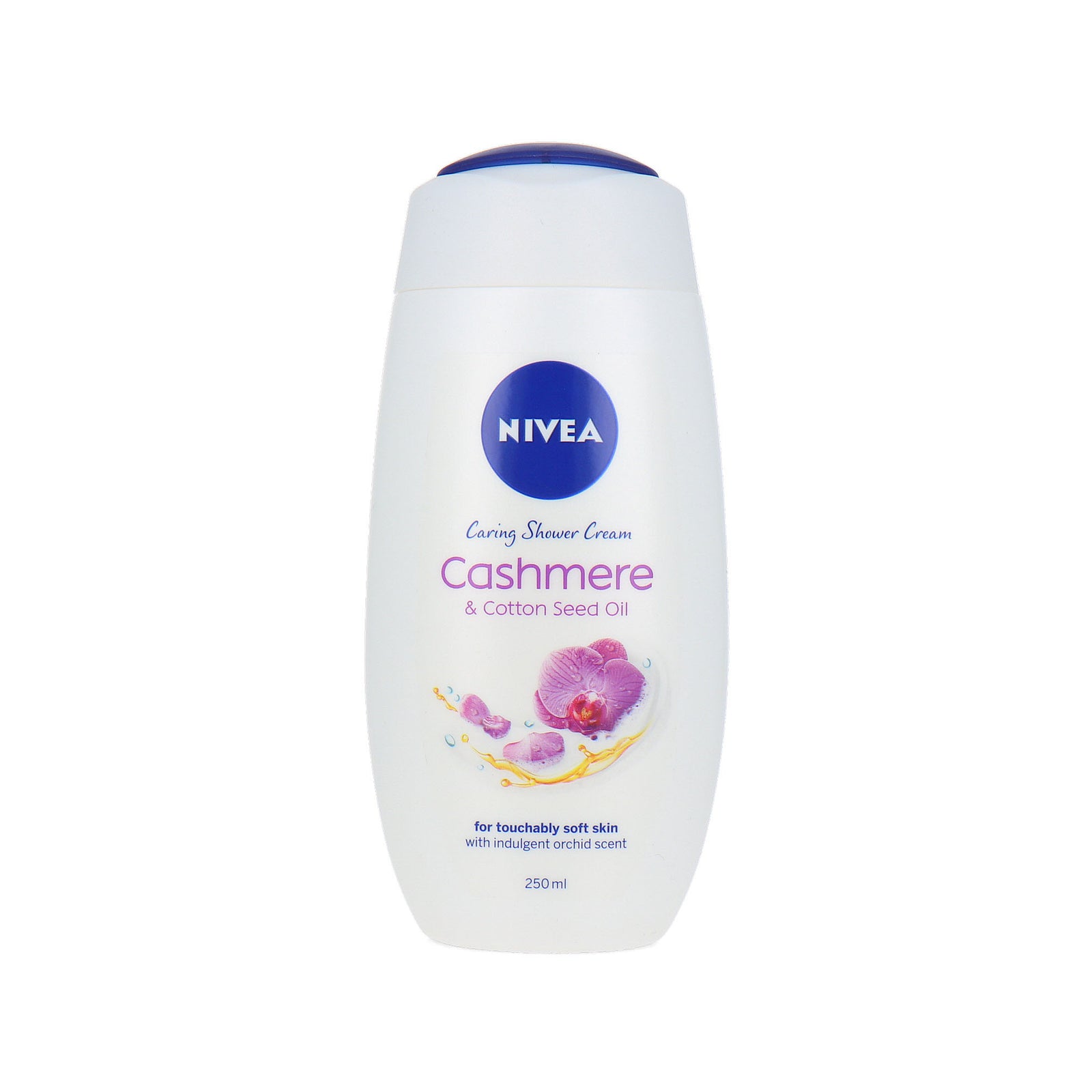 Nivea Caring Shower Cream Cashmere & Cotton Seed Oil - 250 ml