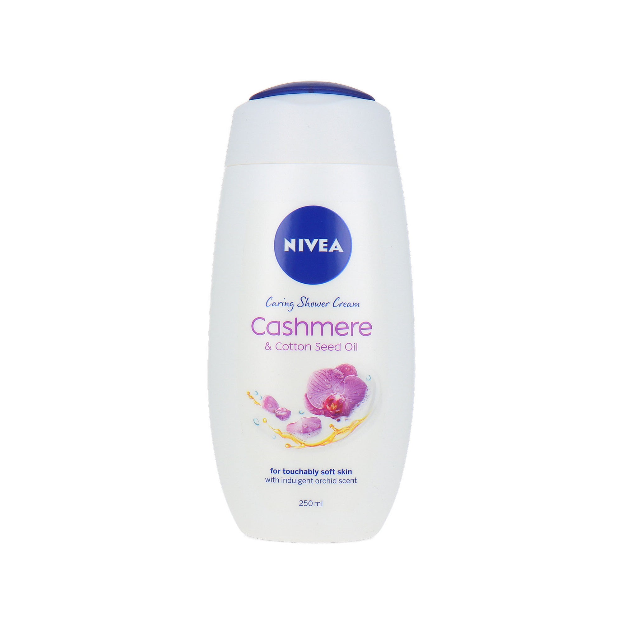 Nivea Caring Shower Cream Cashmere & Cotton Seed Oil - 250 ml
