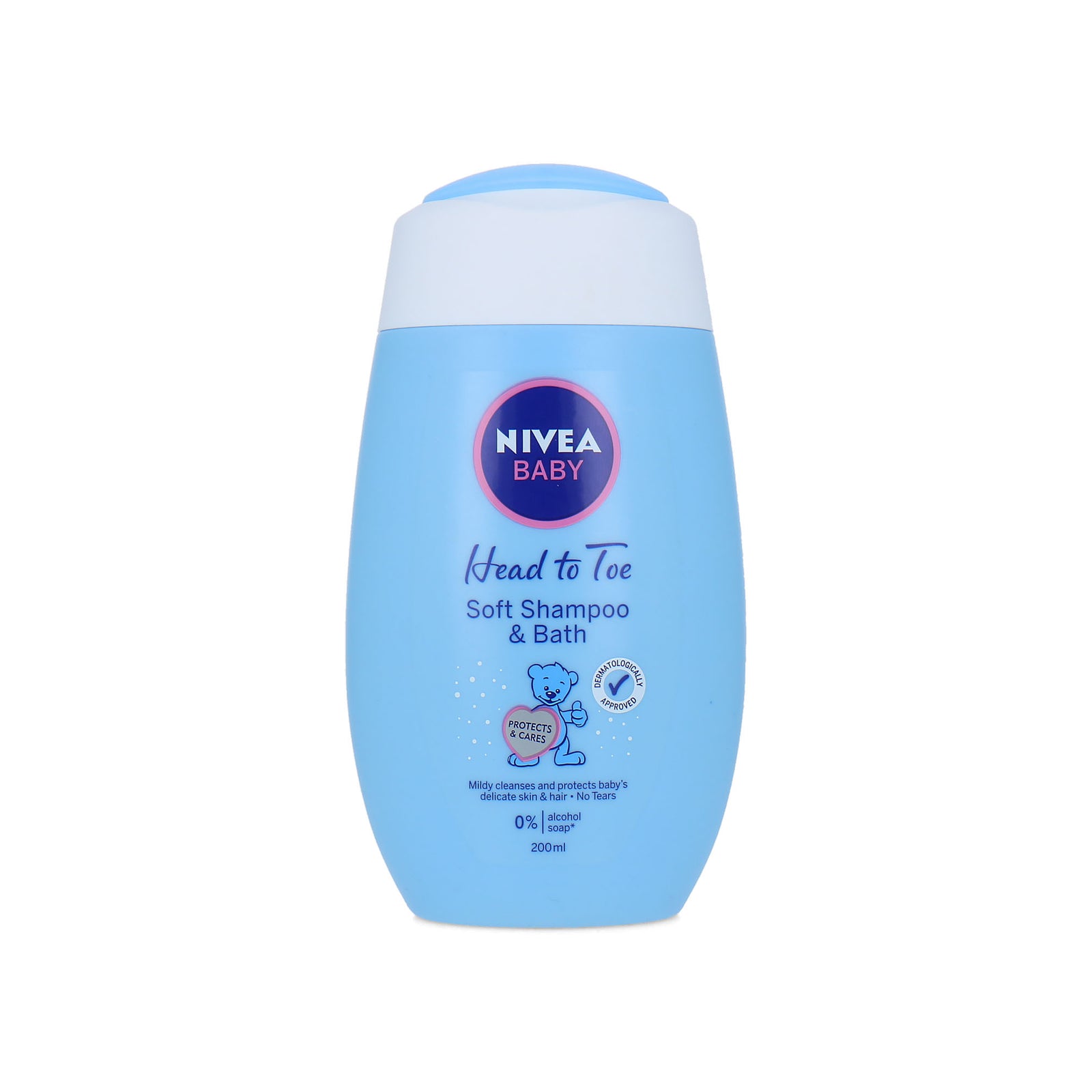 Nivea Baby Head To Toe Soft Shampoo & Bath - 200 ml