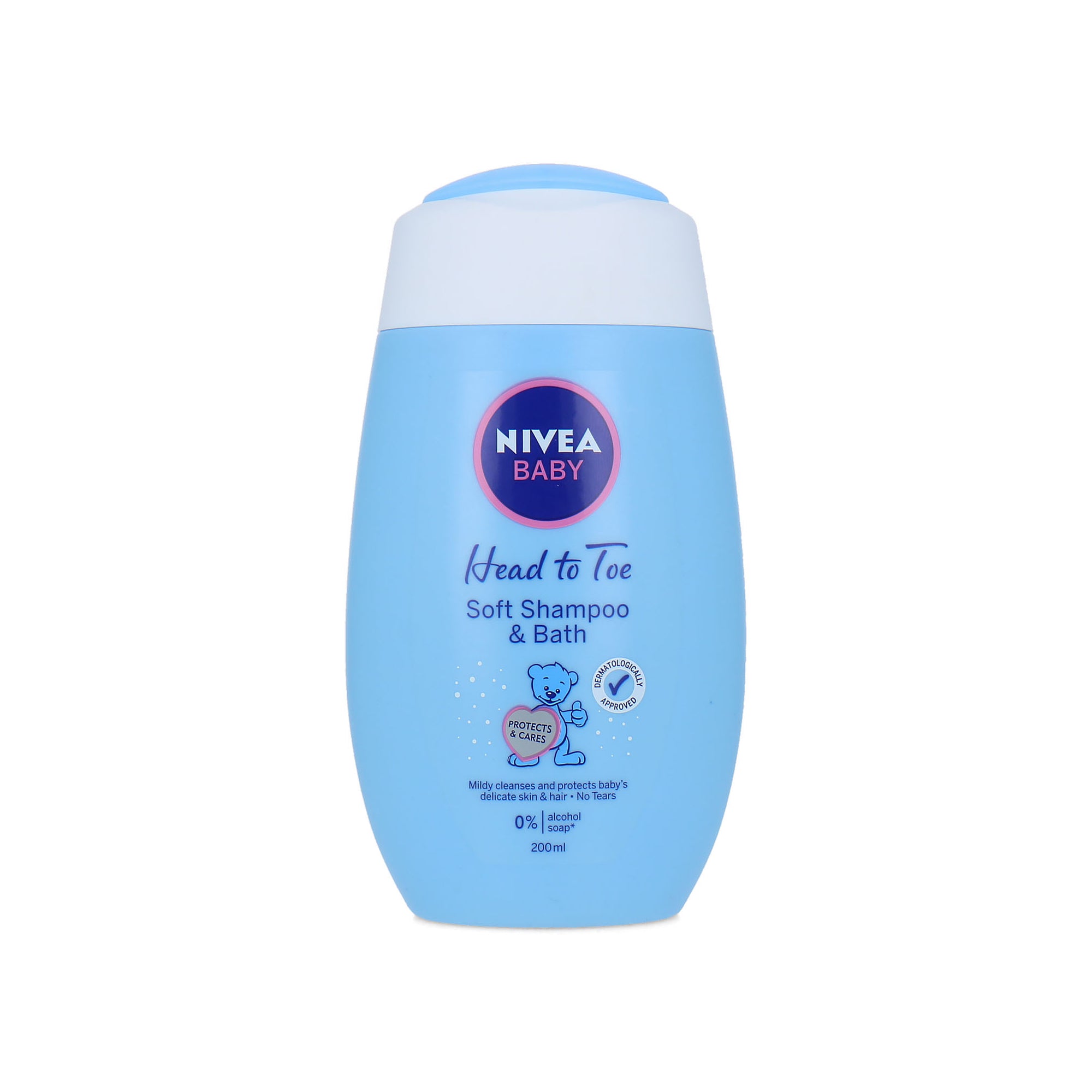 Nivea Baby Head To Toe Soft Shampoo & Bath - 200 ml
