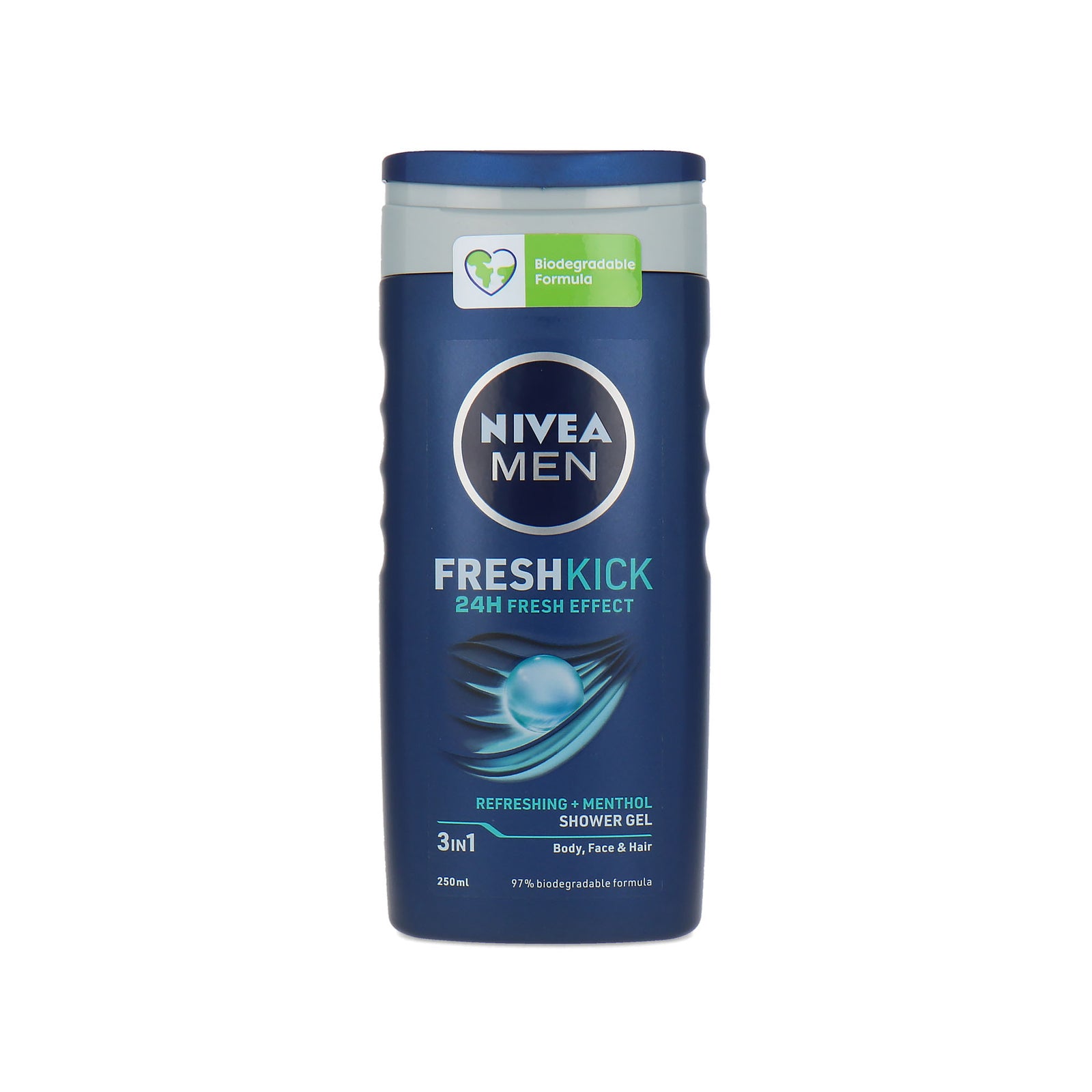 Nivea Men Fresh Kick Shower Gel - 250 ml