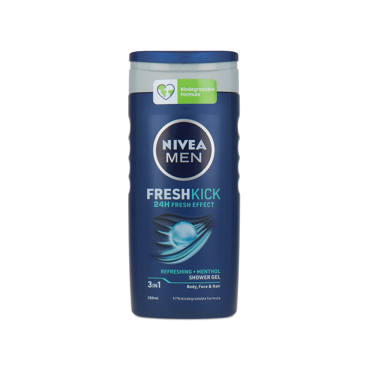 Nivea Men Fresh Kick Shower Gel - 250 ml