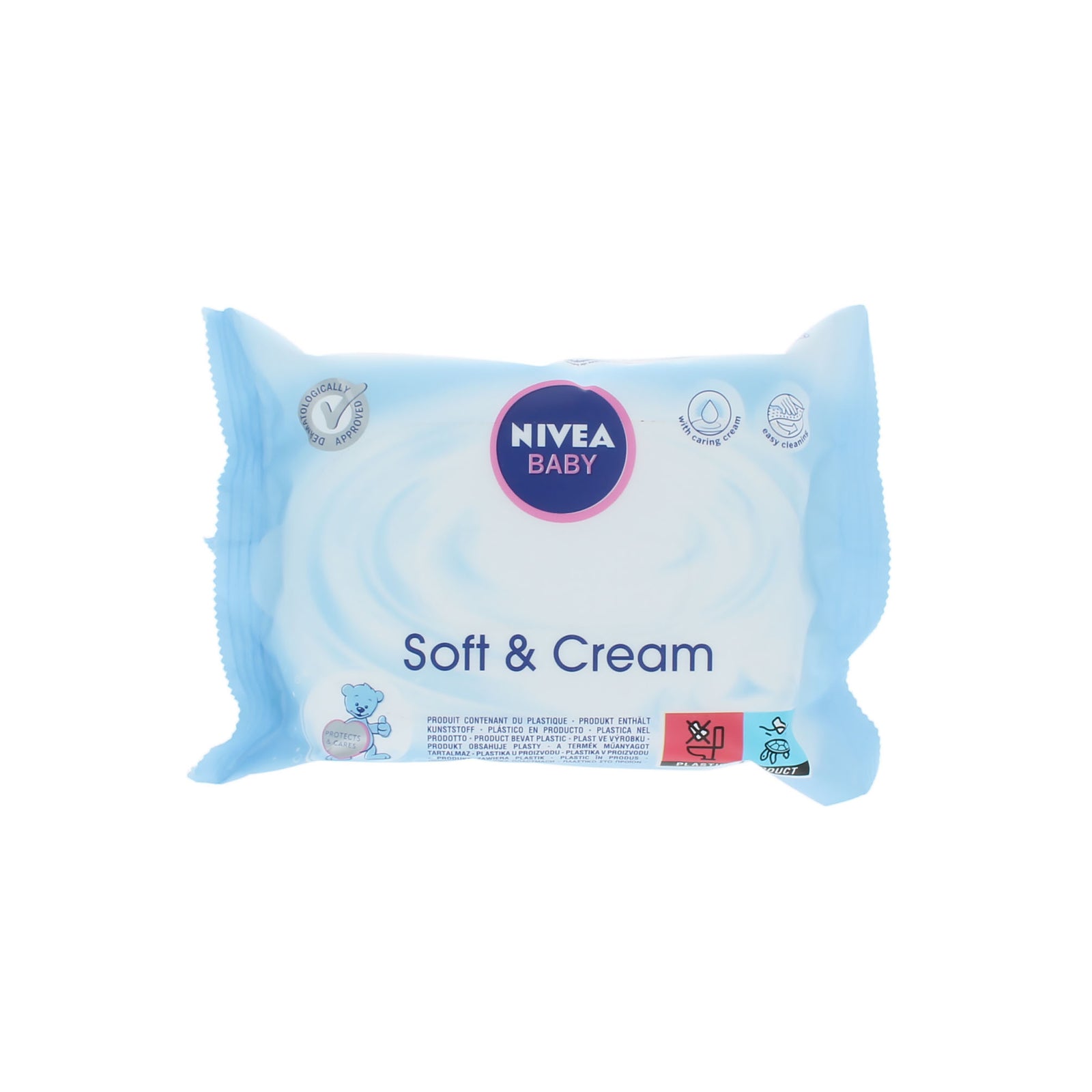 Nivea Baby Soft & Cream Wipes - 20 stuks