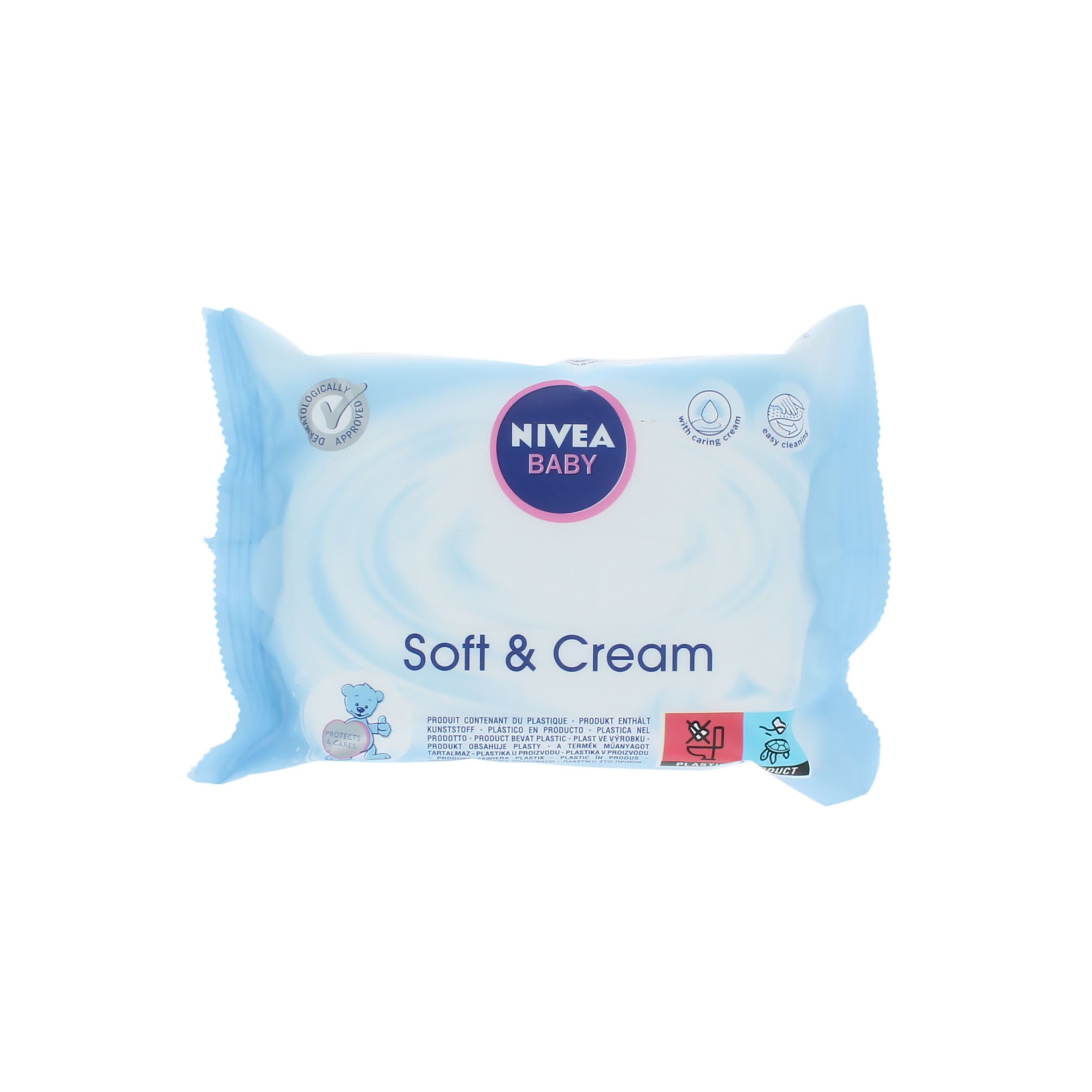 Nivea Baby Soft & Cream Wipes - 20 stuks