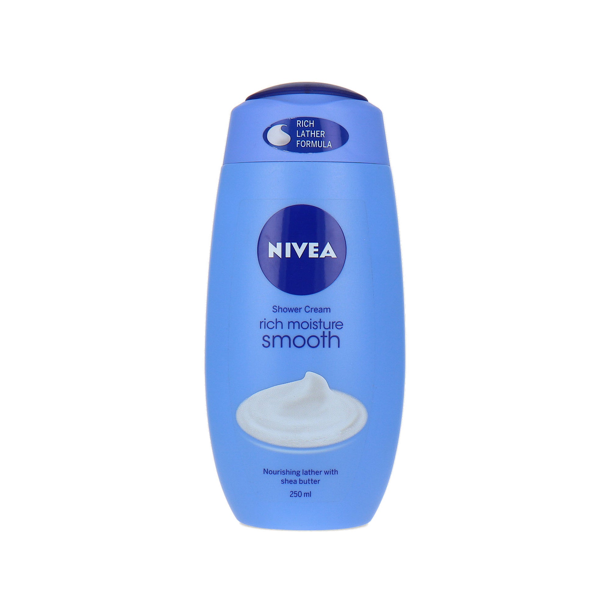 Nivea Rich Moisture Smooth Shower Cream - 250 ml