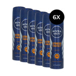 Nivea Men Stress Protect Deodorant Spray - 6 x 150 ml