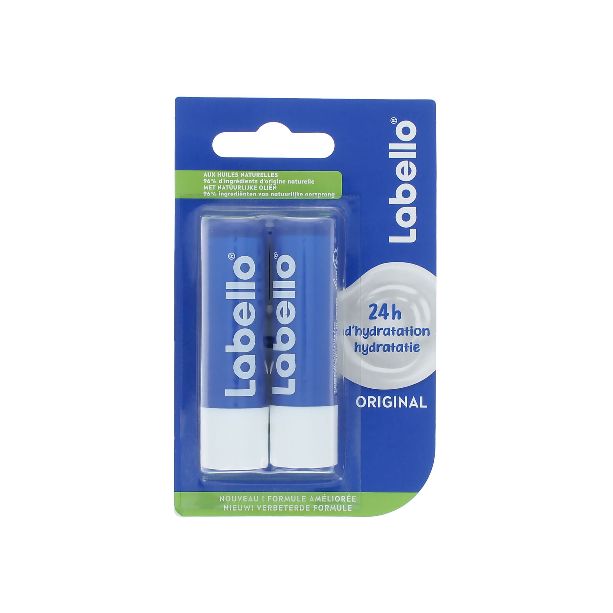 Labello Original Duo Set Lipbalm - 2 x 4,8 gr