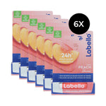 Labello Peach Shine Lipcare (6 stuks)