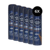 Nivea Men Deep Espresso Deodorant Spray - 6 x 150 ml