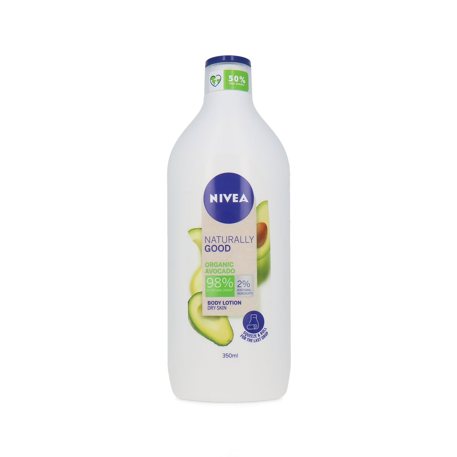 Nivea Naturally Good Organic Body Lotion 350 ml - Organic Avocado (voor droge huid)