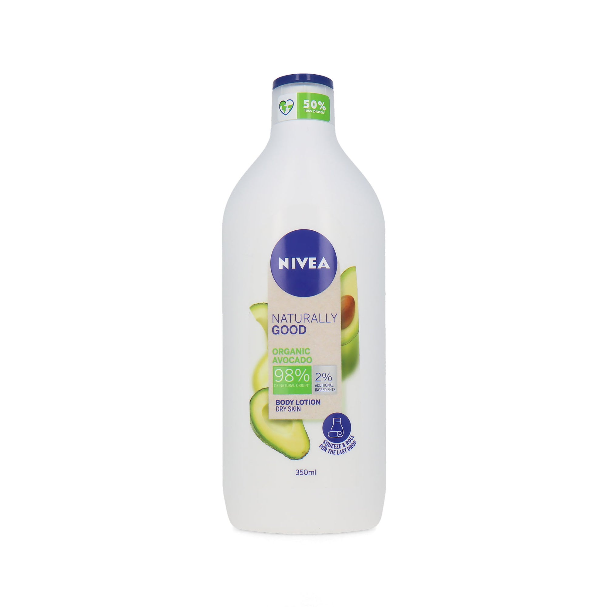 Nivea Naturally Good Organic Body Lotion 350 ml - Organic Avocado (voor droge huid)