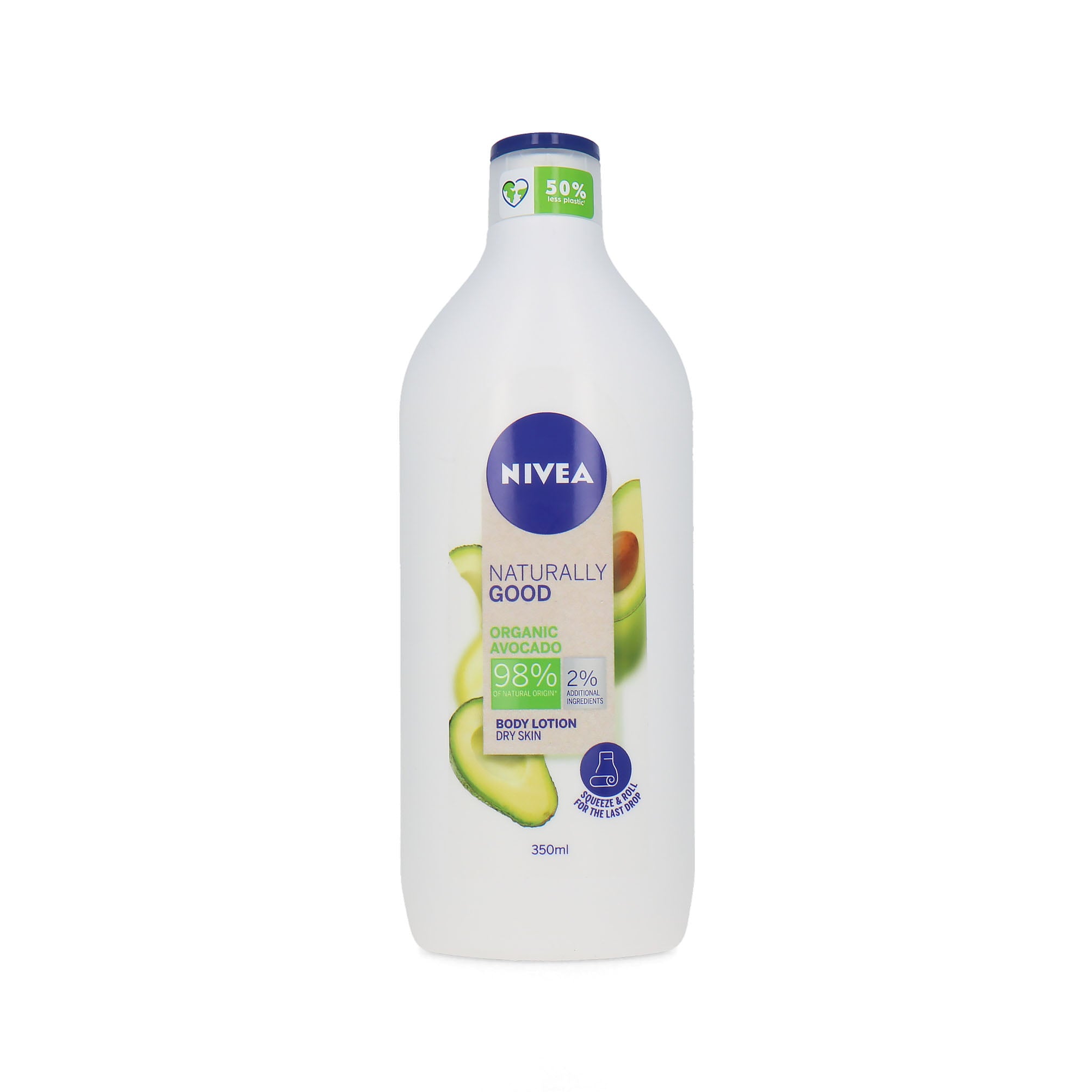Nivea Naturally Good Organic Body Lotion 350 ml - Organic Avocado (voor droge huid)