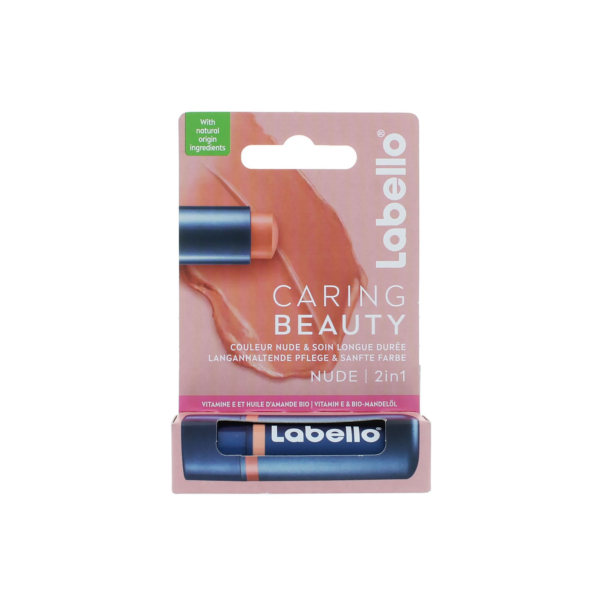 Labello Caring Beauty Color & Care Lippenbalsem - 4,8 gr