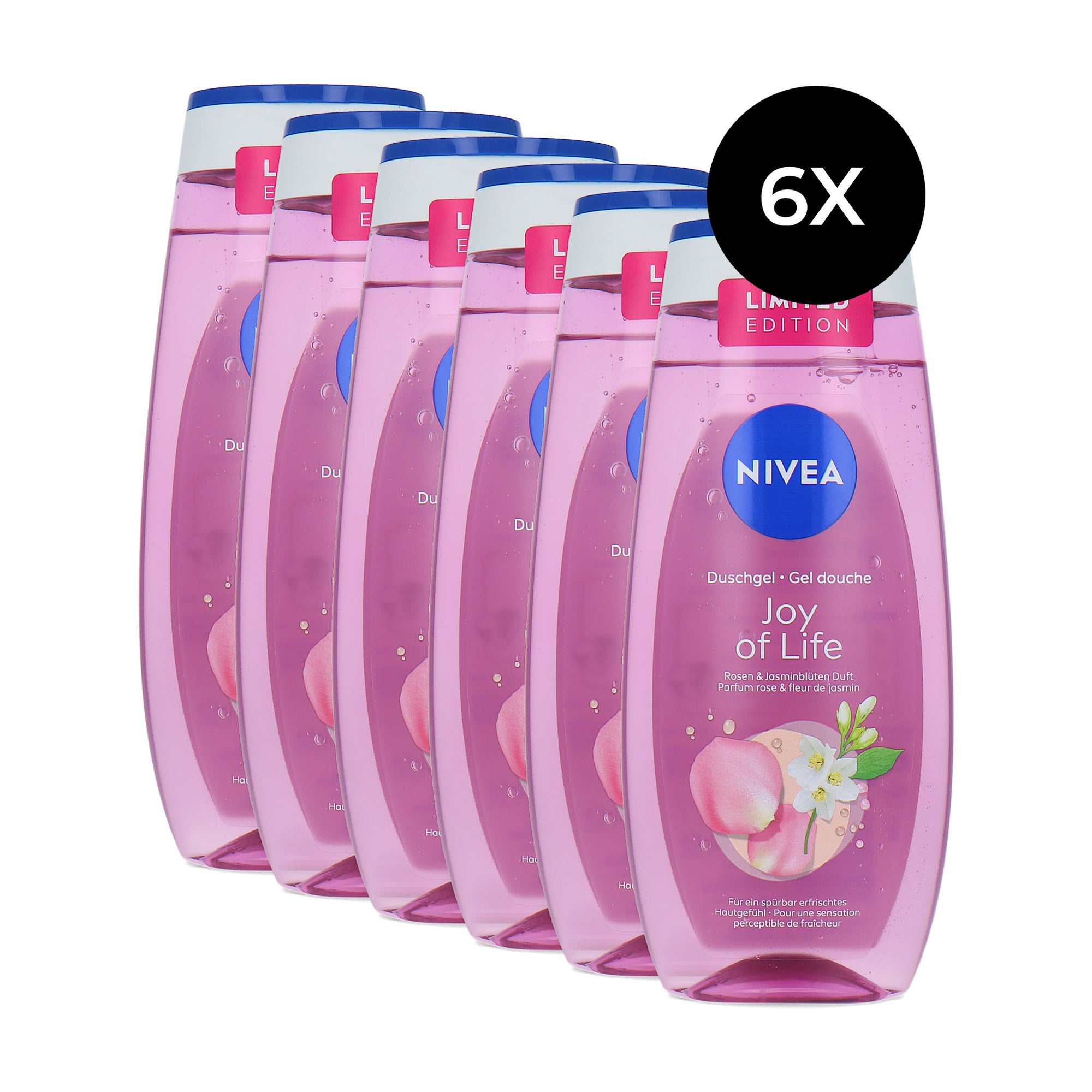 Nivea Joy Of life Douchegel - 6 x 250 ml
