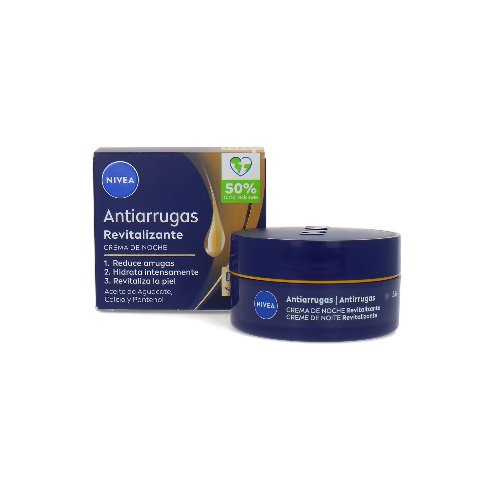 Nivea Anti-Wrinkle 55+ Nachtcrème - 50 ml