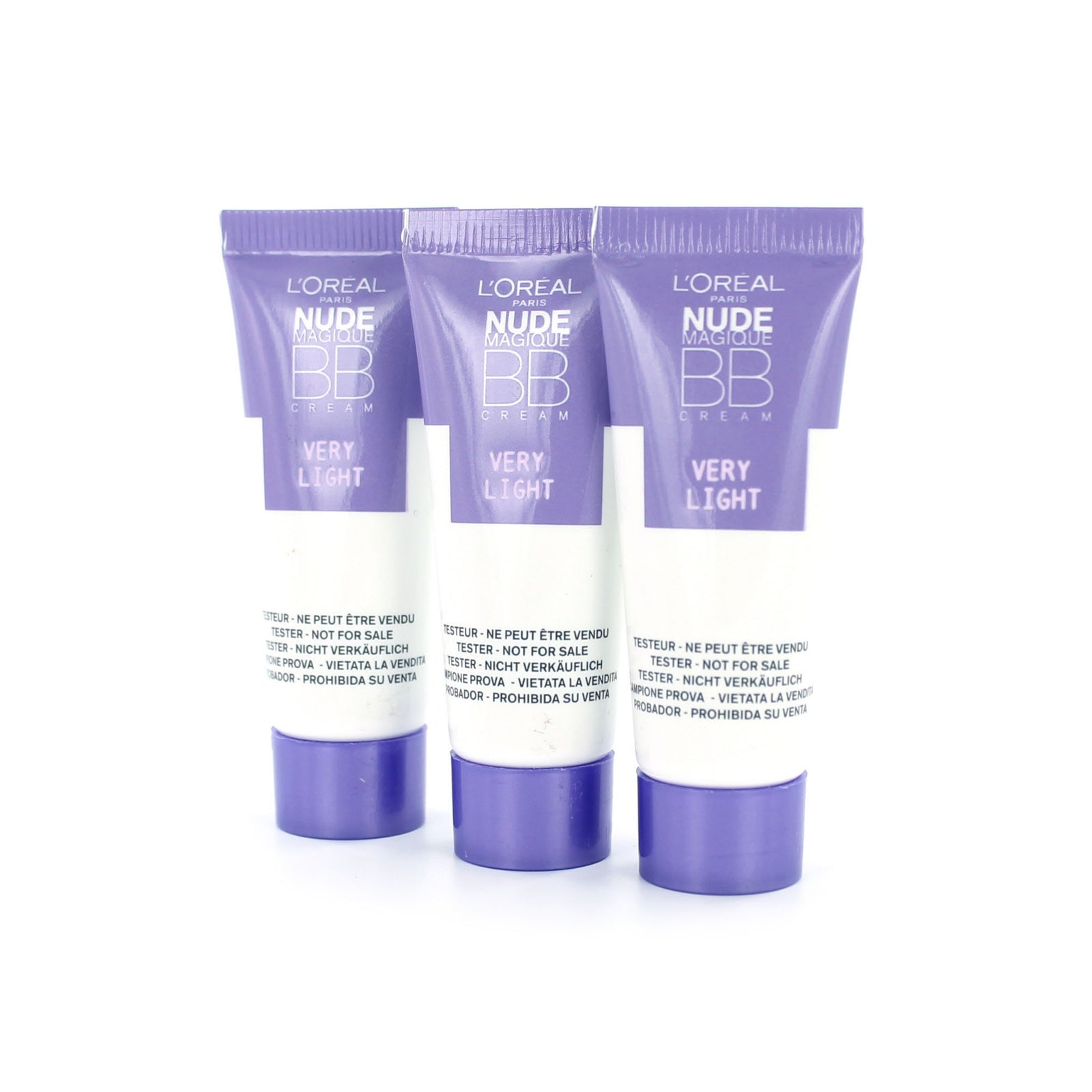 L'Oréal Nude Magique BB Cream - Very Light Skin Tone (Testers 3 x 10 ml)