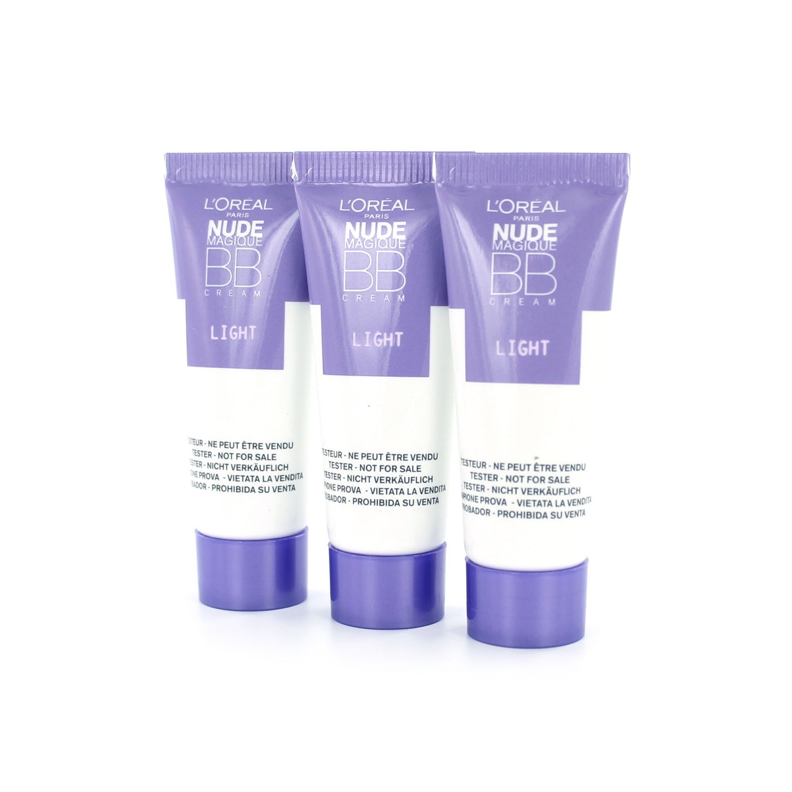 L'Oréal Nude Magique BB Cream - Light Skin Tone (Testers 3 x 10 ml)