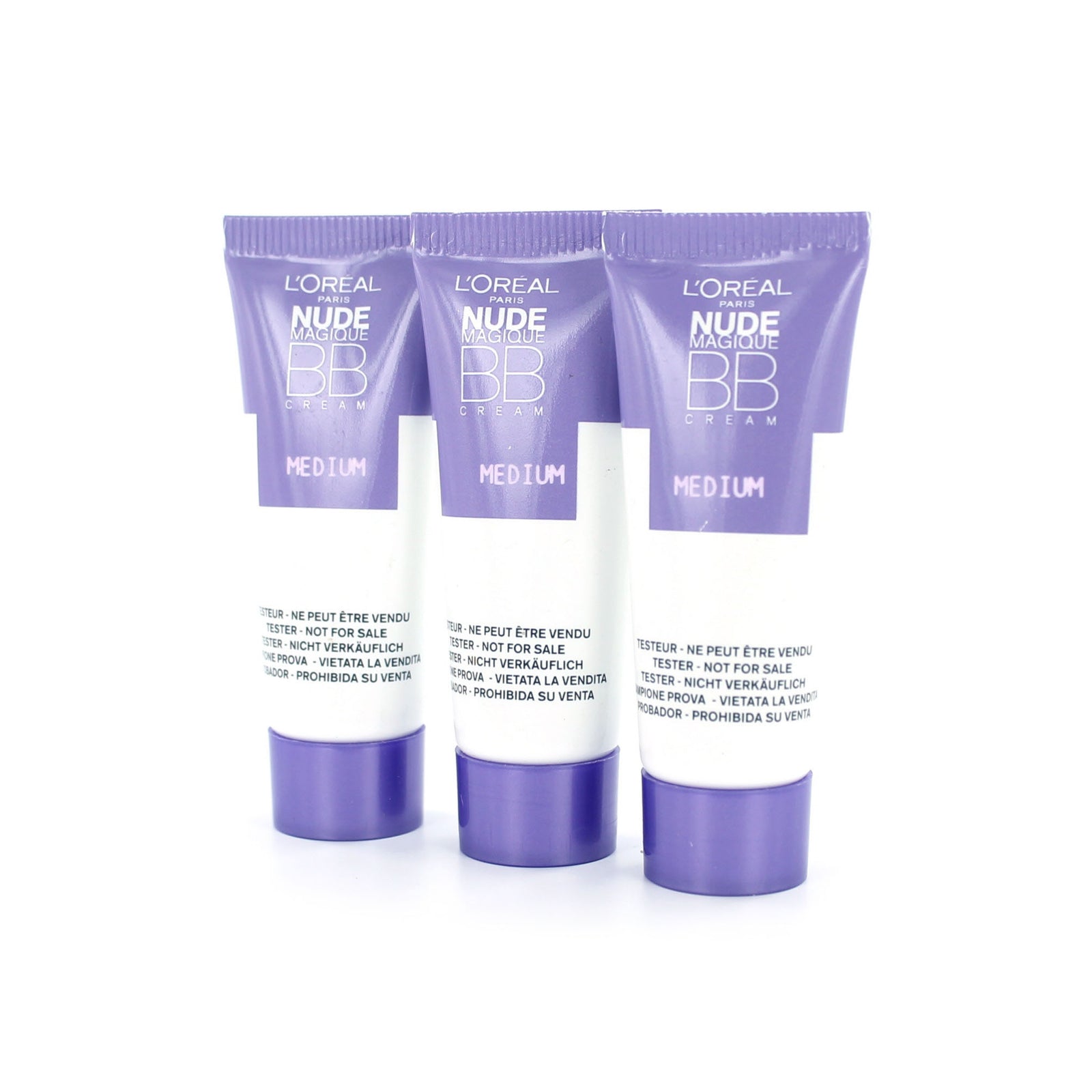 L'Oréal Nude Magique BB Cream - Medium Skin Tone (Testers 3 x 10 ml)