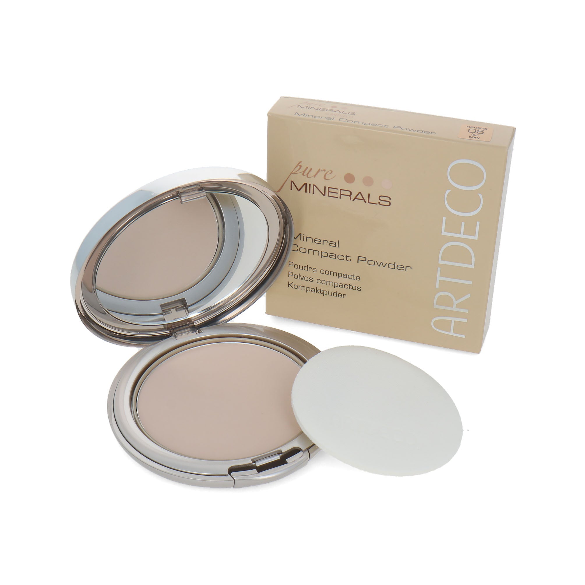 ARTDECO Pure Minerals Compact Poeder - Neutral 05 Fair Ivory
