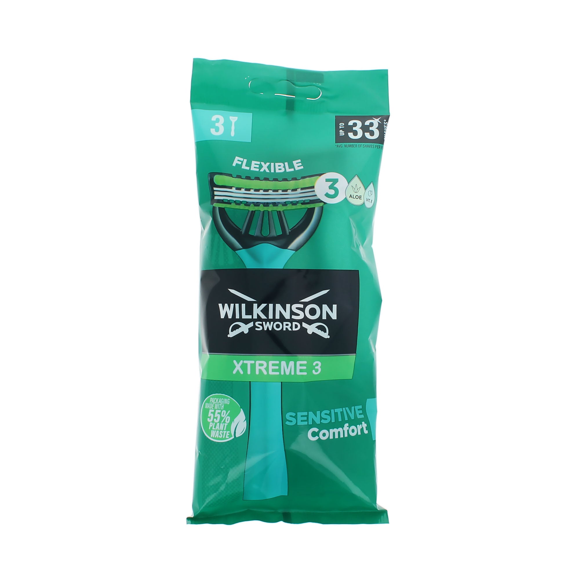 Wilkinson Sword Xtreme 3 Sensitive Razors (3 Pieces)