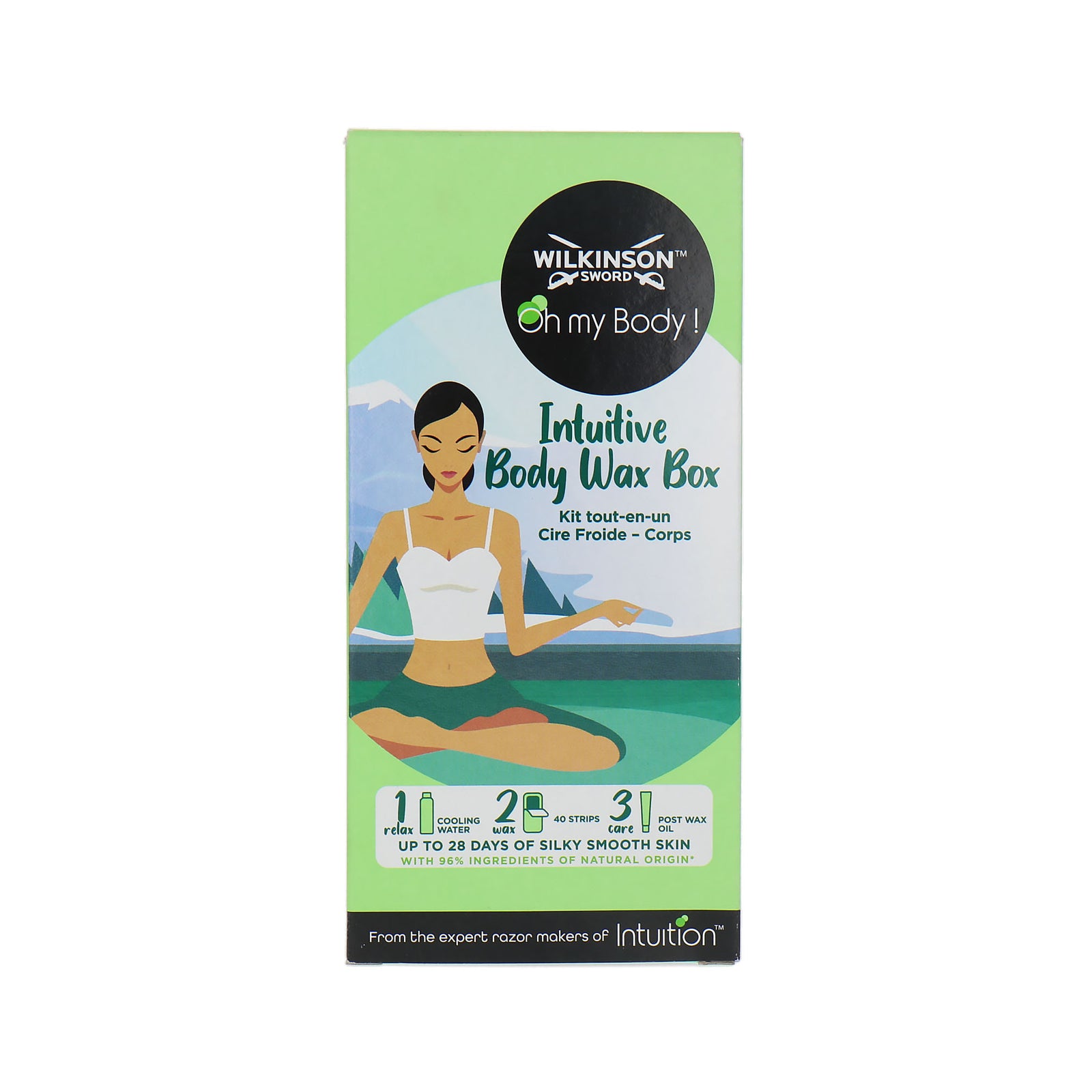 Wilkinson Sword Oh My Body Intuitive Body Wax Box