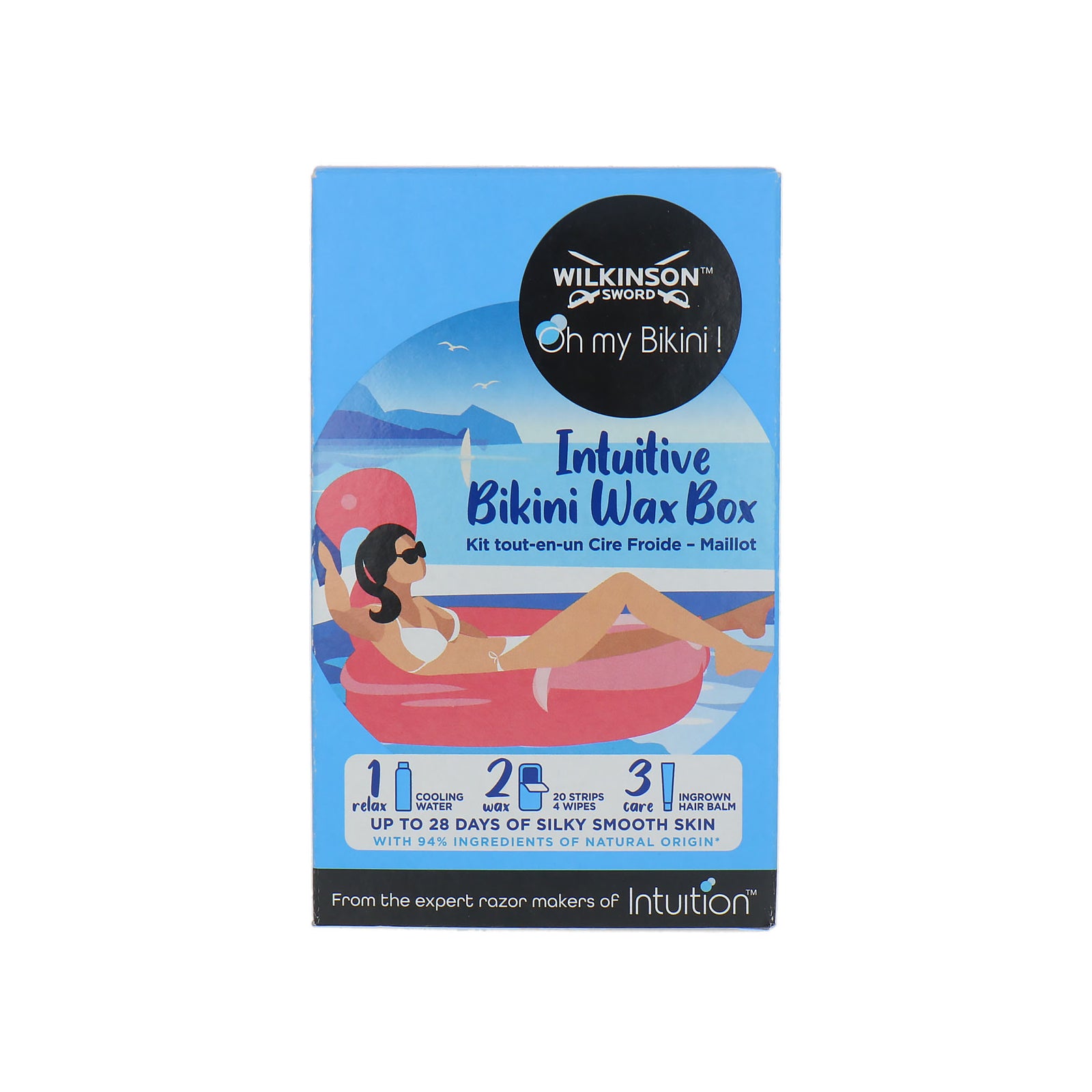 Wilkinson Sword Oh My Bikini Intuitive Bikini Wax Box - 20 strips