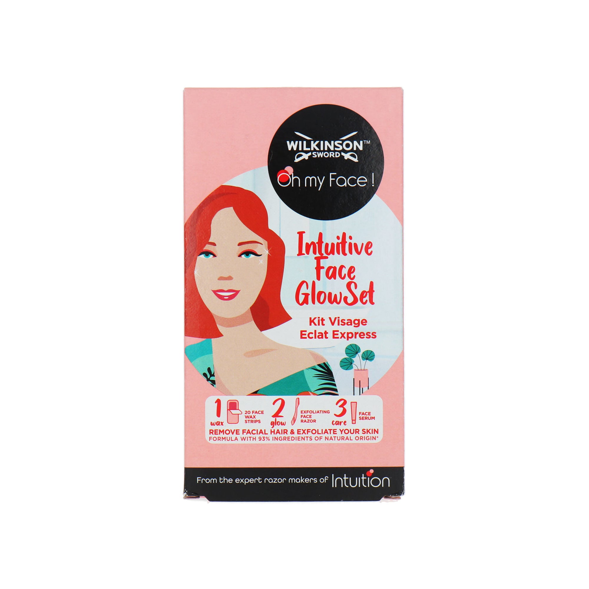 Wilkinson Sword Oh My Face Intuitive Face Glow Set - 20 strips