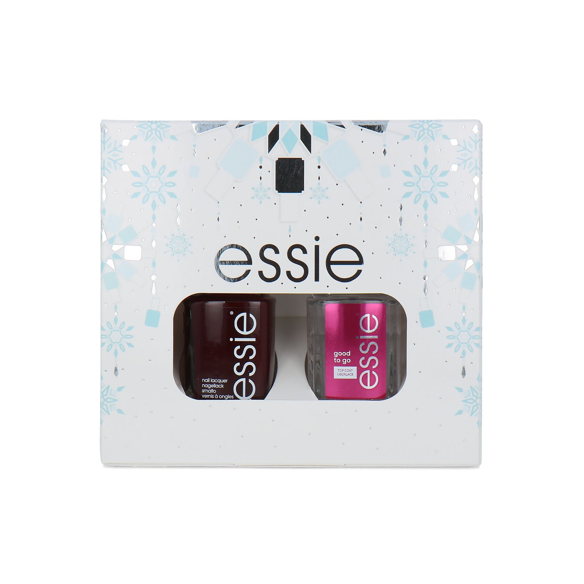 Essie Cadeauset - Bordeaux-Good To Go Topcoat