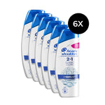 Head & Shoulders Classic Clean 2in1 Shampoo + Conditioner - 6x 225 ml (anti-roos)