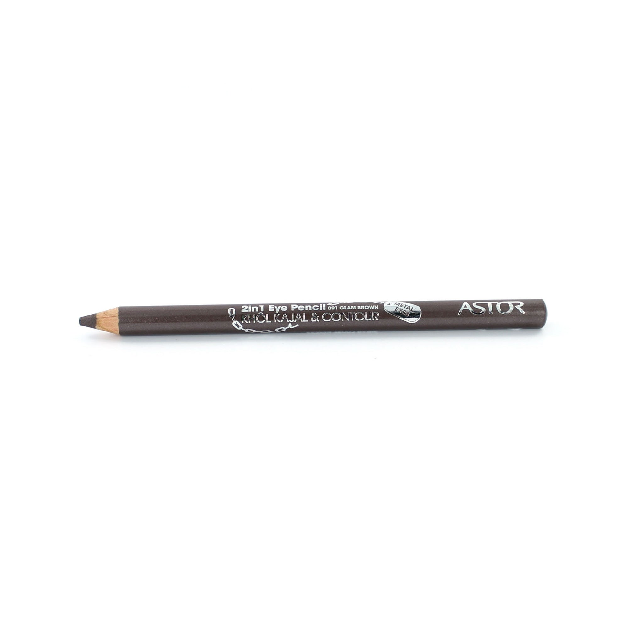 Astor 2-in-1 Oogpotlood - 091 Glam Brown