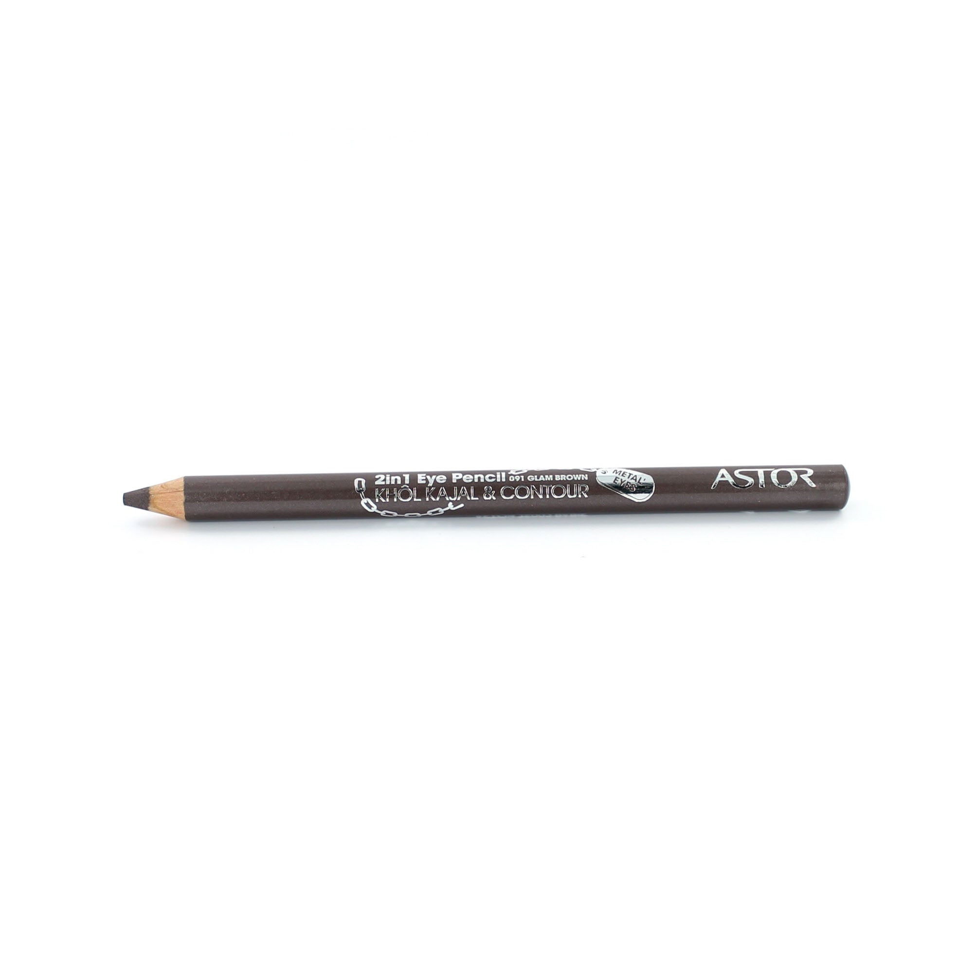 Astor 2-in-1 Oogpotlood - 091 Glam Brown